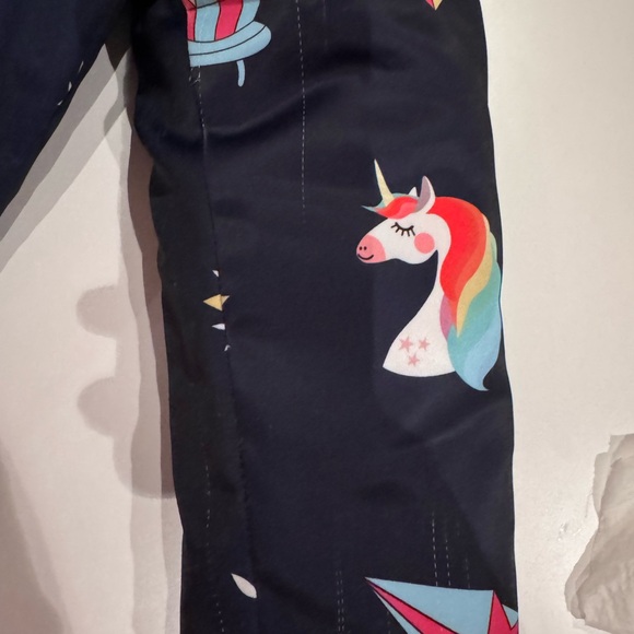 Lola + The Boys Unicorn Candy Plush Bomber - Picture 5 of 7